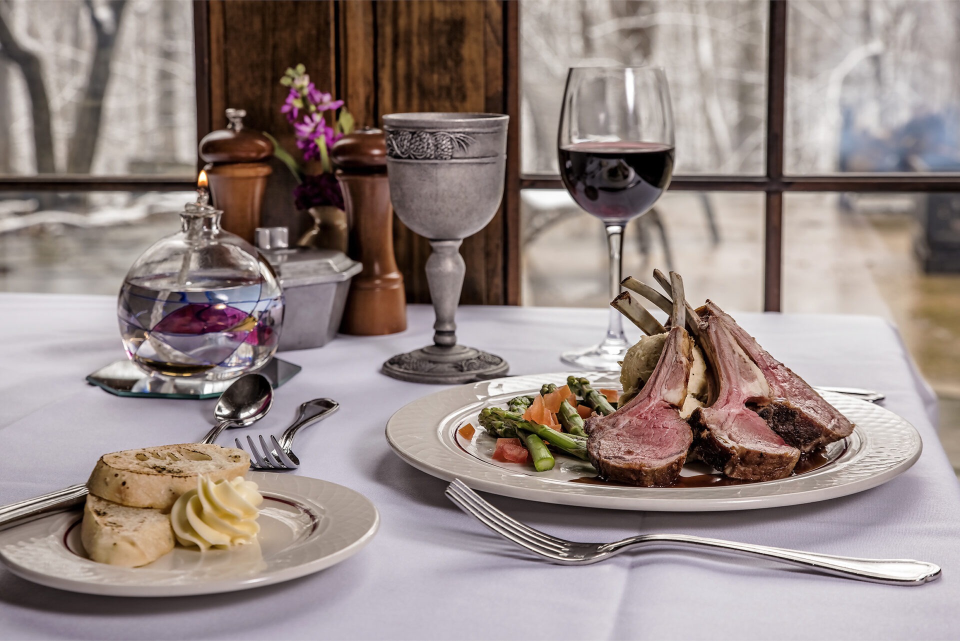 Picture of dinner at Glenlaurel