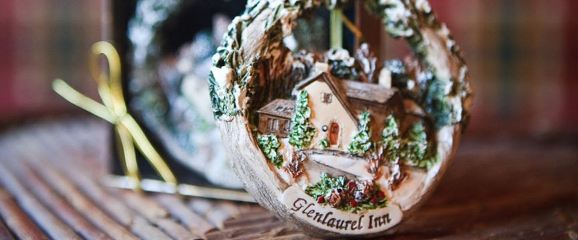 Glenlaurel Inn Christmas ornament.